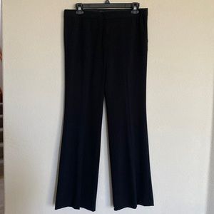 Black straight leg trouser